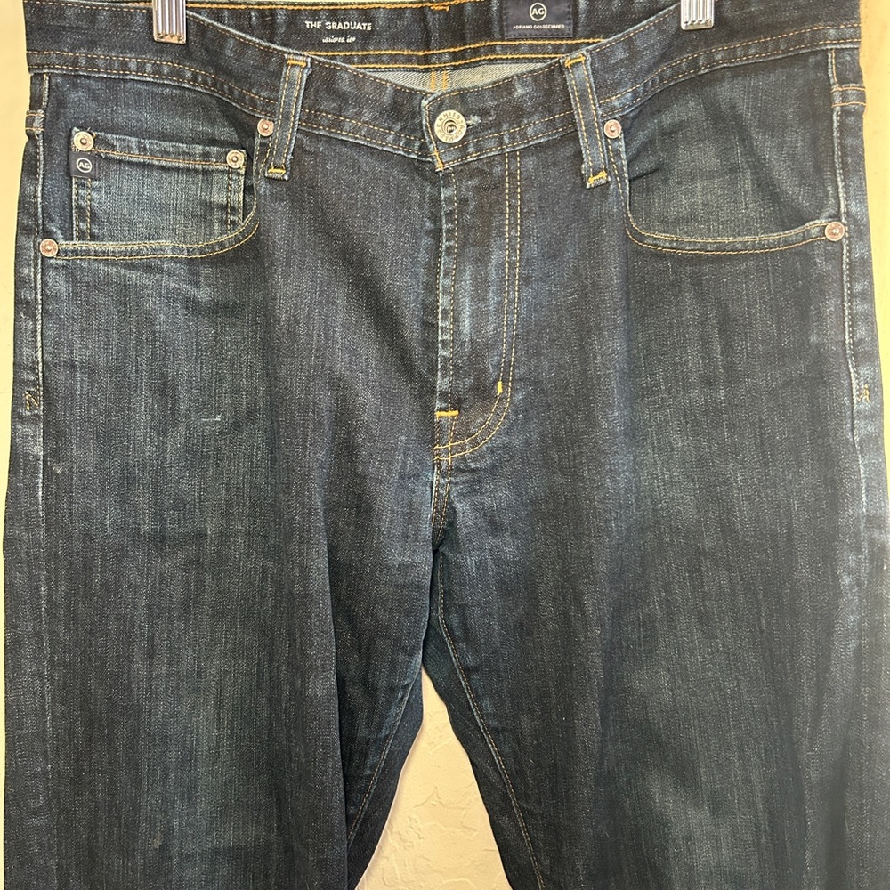 AG Adriano Goldschmied Dark Blue Jeans